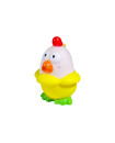 Screaming Chicken & Duck Stress-Relief Squeeze Play Clip